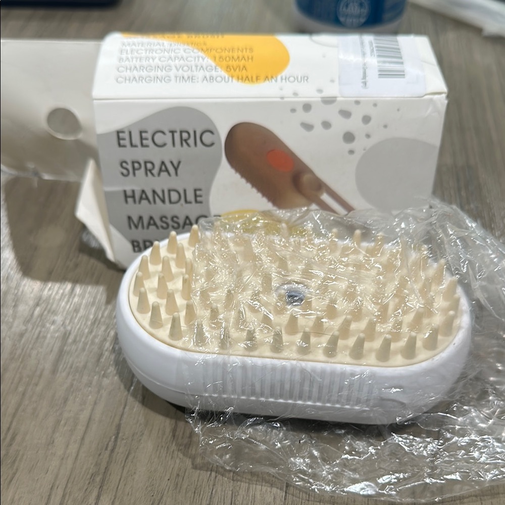 Electric Spray Handle Massage Brush